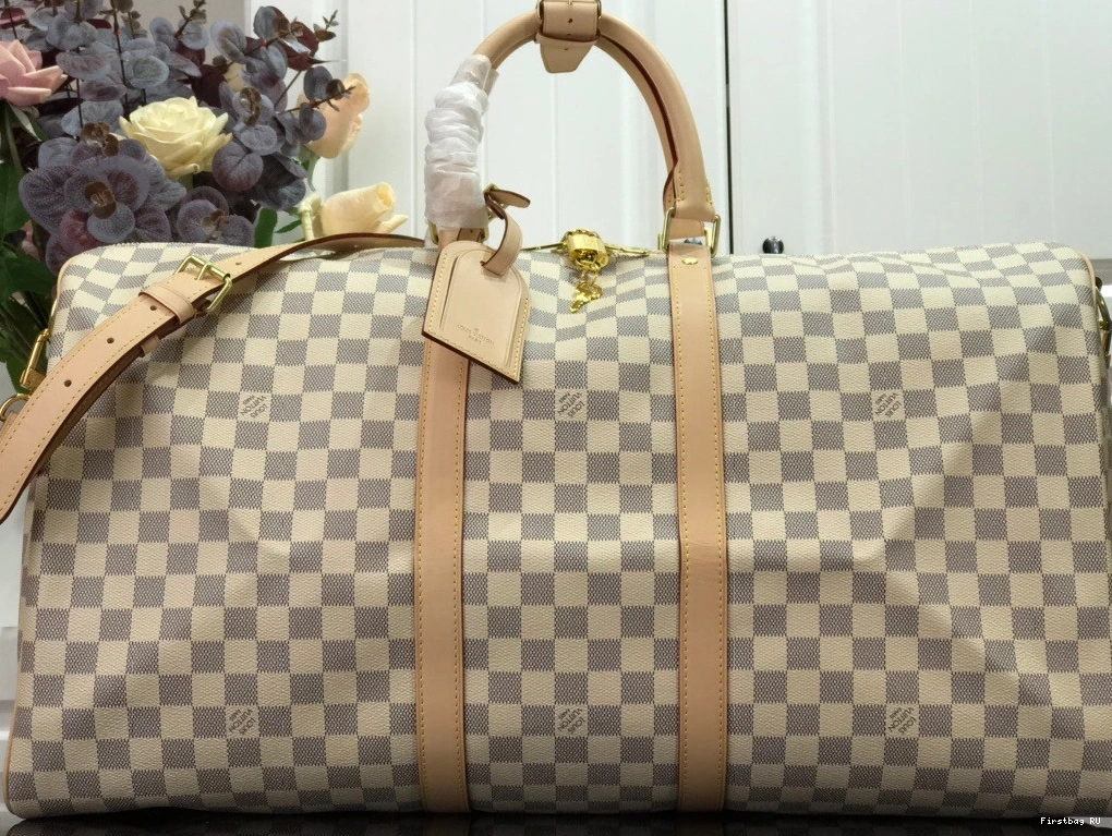 First bags ru reviews BANDOULIÈRE VUITTON 55 KEEPALL LOUIS 0713